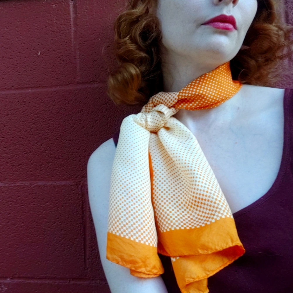 Vintage Silk Blend Schiaparelli Scarf